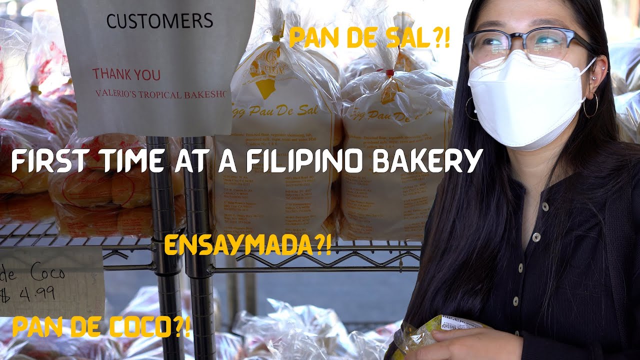 Pastry Baker goes to Filipino Bakery for the First Time