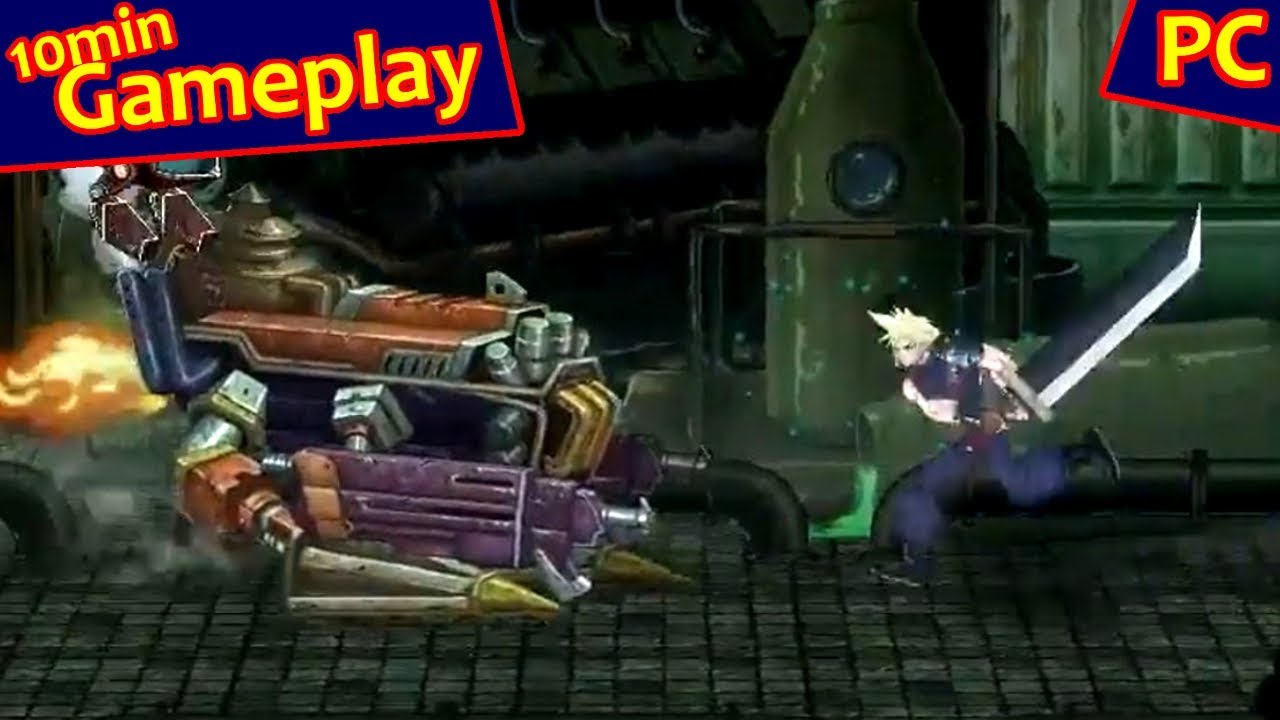 Final Fantasy VII: Re-Imagined ... (PC) [2015] Gameplay