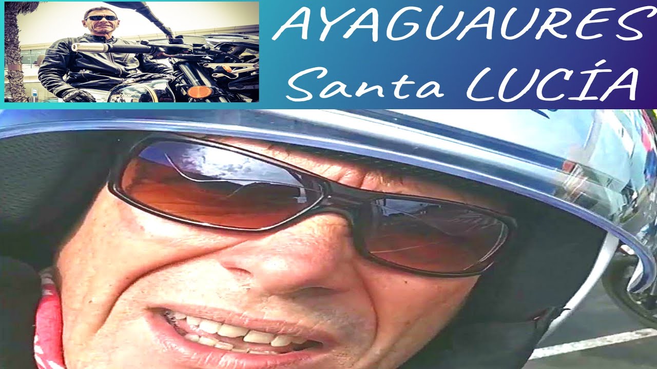 RUTA por GRAN CANARIA - AYAGAURES - SANTA LUCÍA . Dos 125cc una 750cc. Gran Canaria en moto.
