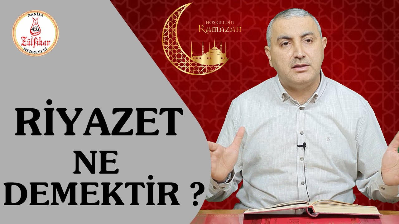RAMAZAN MEDRESESİNDEKİ RİYAZET DERSİMİZ