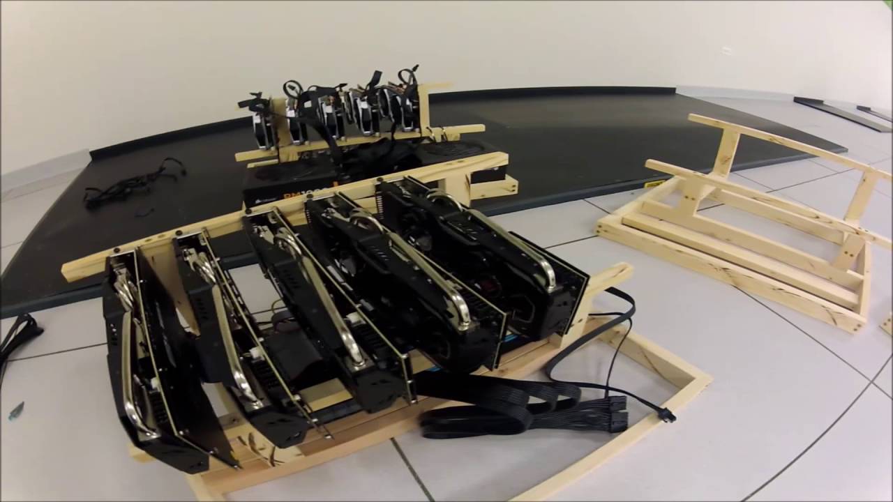 Time Lapse-Building an Ethereum Mining Rig