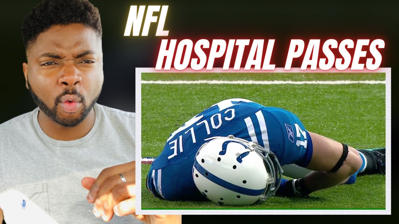 Brit Reacts To NFL HOSPITAL PASSES!