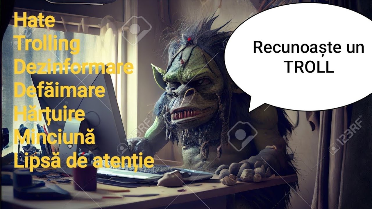 Ce este un TROLL și cum îi recunoaștem !#Clipuri Video IT