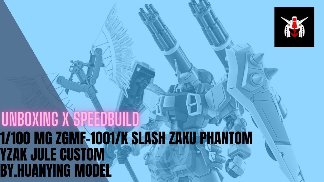 1/100 MG ZGMF-1001/K Slash ZAKU Phantom ( Yzak Jule Custom ) by. HUANYING model.