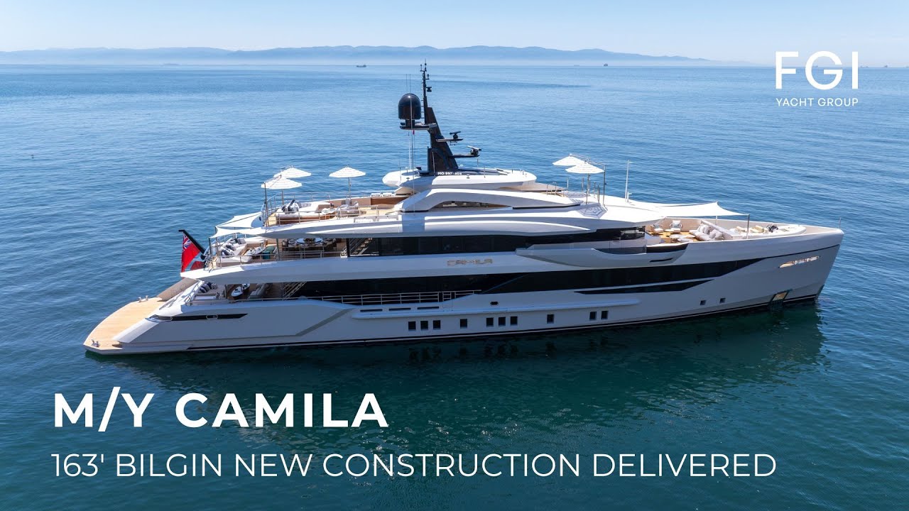M/Y CAMILA – 50m Bilgin New Construction Delivered