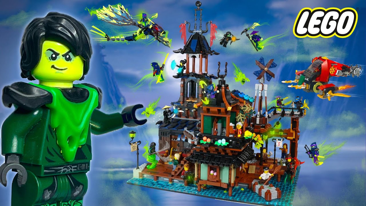 ОГРОМНЫЙ LEGO City of Stiix Ninjago MOC...