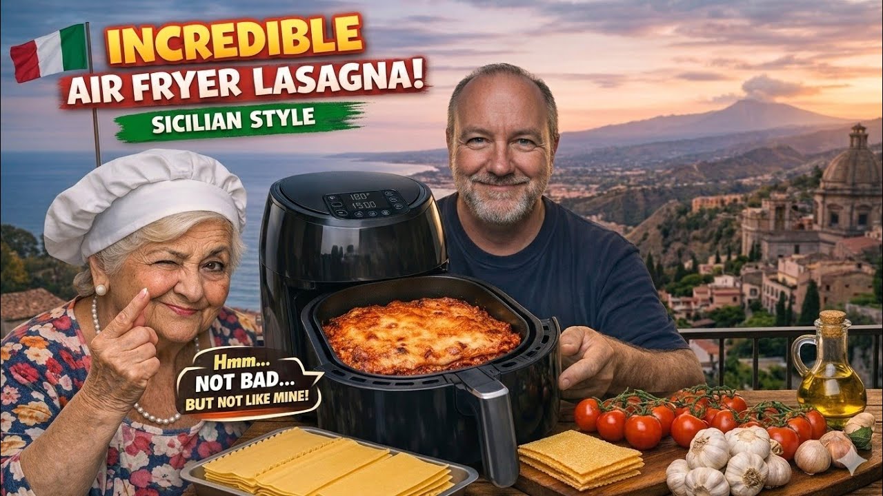 Sicilian Style Lasagne Air Fryer