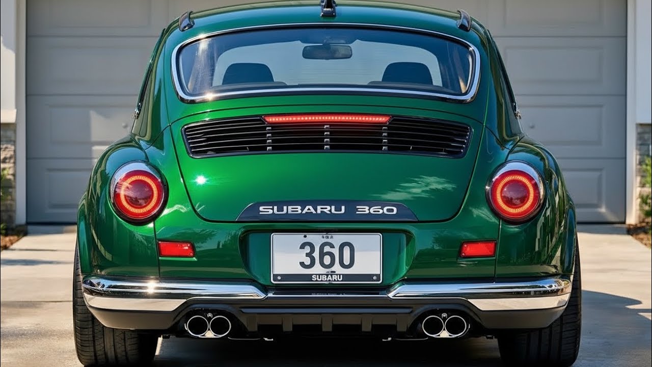“From 1958 to 2026… Subaru 360 Returns With a Futuristic Twist