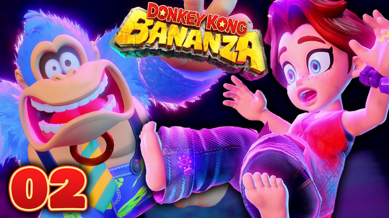 Mais qui est CETTE FILLE ?? - DONKEY KONG BANANZA EPISODE 2
