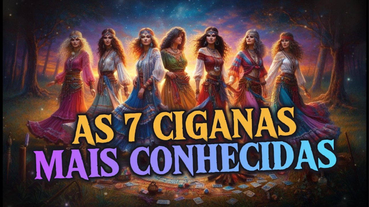 As 7 Ciganas Mais Conhecidas nos Terreiros!