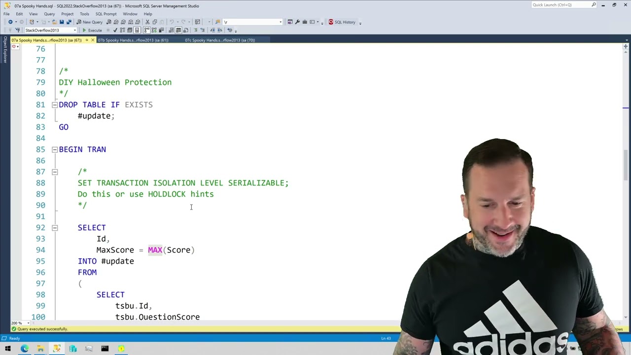 A Little About Improving Modification Query Performance In SQL Server
