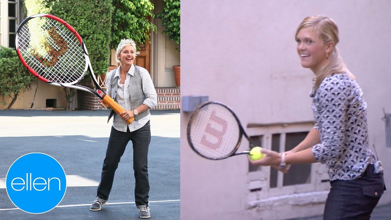 Tennis Star Melanie Oudin (Season 7) | Ellen