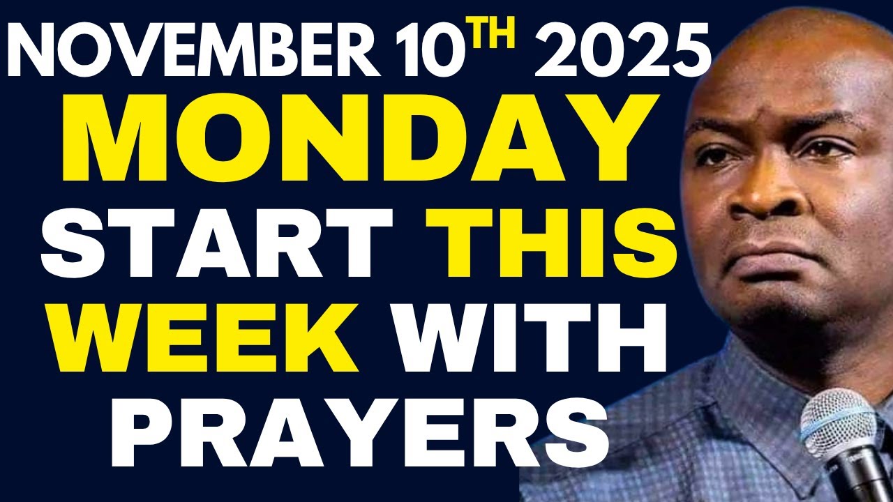 Start Your Week In Power | Monday Morning Prayer For Favor Before Friday | Apostle Joshua Selman