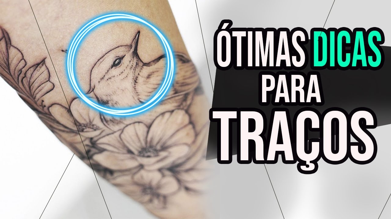 DICAS de TRAÇOS para TATUAGEM FINELINE