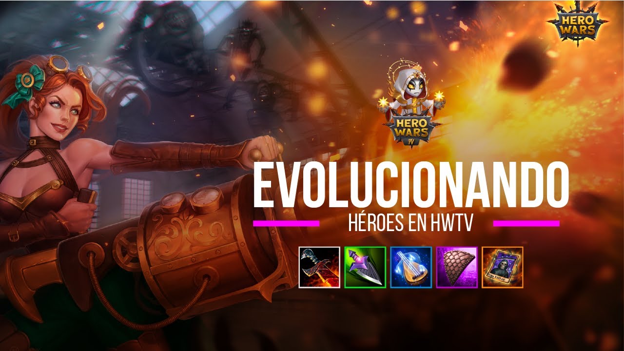 Como Subir Héroes con Objetos | Hero Wars TV | Español