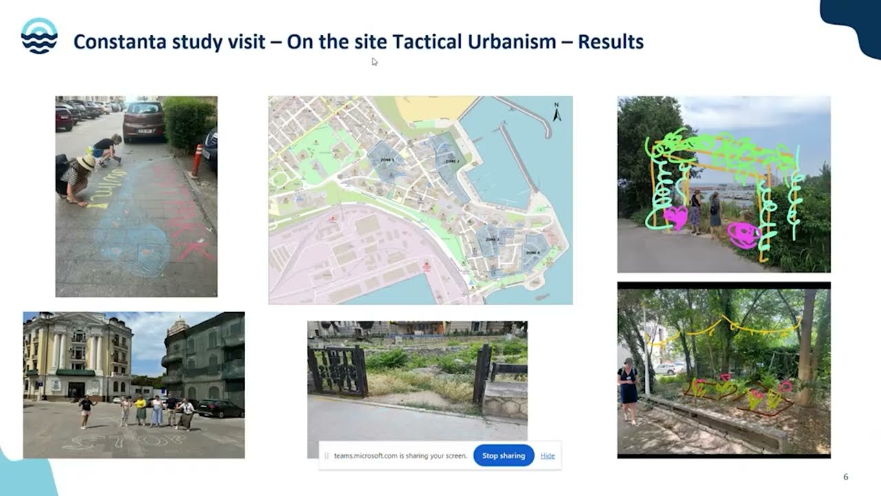 Constanța's Tactical Urbanism Approaches