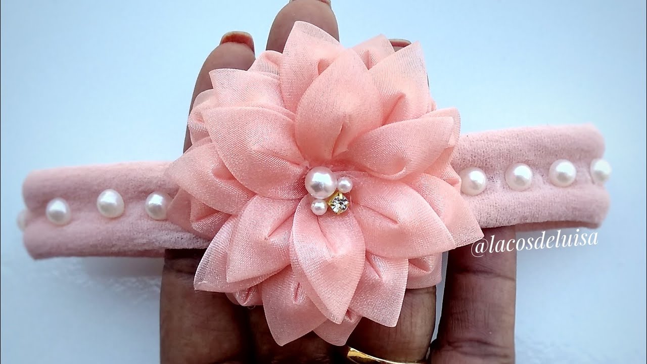 🌺Flor Delicada -FLOR de ORGANZA Facil