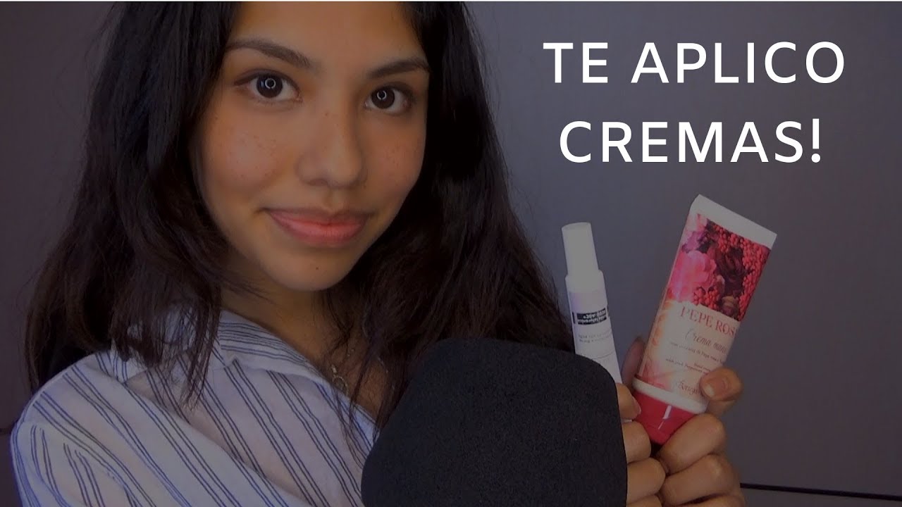APLICANDOTE CREMAS 💆🏻 masajes visuales relajantes - Asmr Español