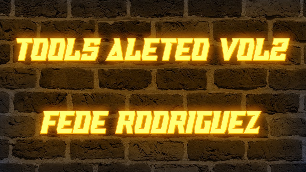 TOOLS LIBRERIAS FREE ALETEO VOL2 + TUTORIAL ALETEO CON FLP (REGALO 1000 SUSCRIPTORES)