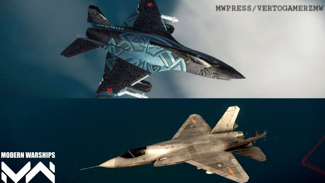Modern Warships: J-35 Vs Mig-41M Super Fulmar Damage Test With and Without Airdefence