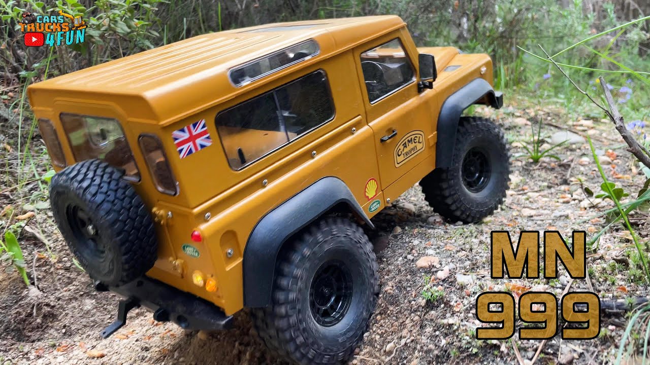 Land Rover Defender D90 | MN Models | MN 999 | RTR 1/10 | Unboxing & First Drive | Cars Trucks 4 Fun