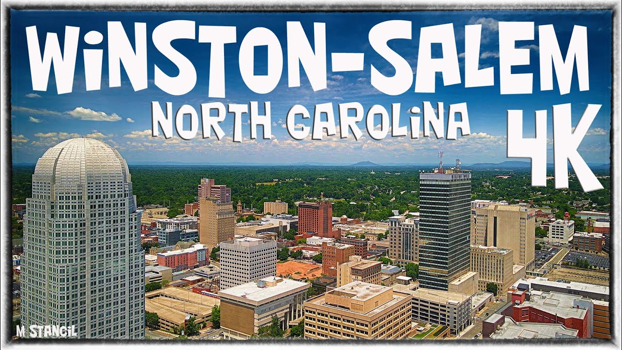 Winston-Salem 4K (DJI Mavic Air 2 Footage)