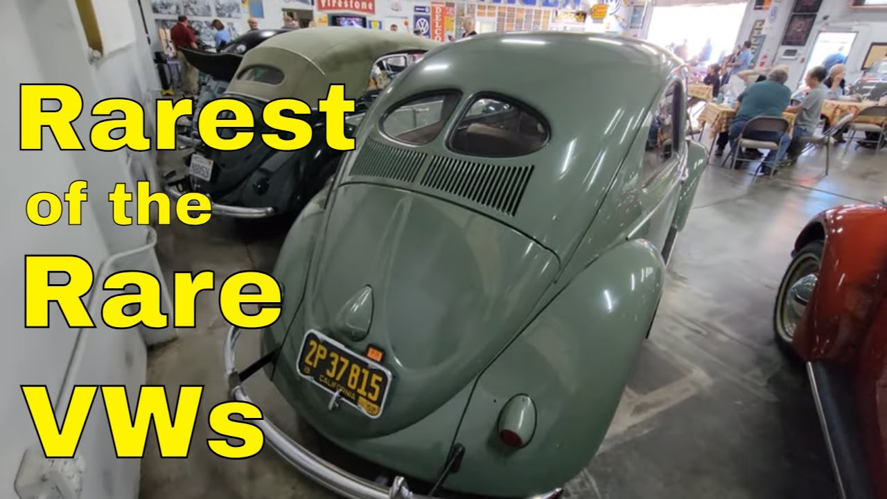 RARE VW Private Collection EPIC Amazing - VW beetles Busses  - Coach Built Cars
