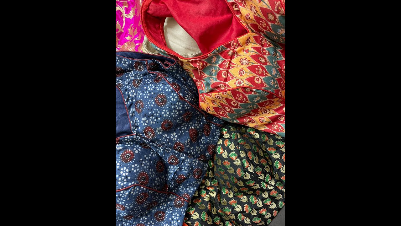 Ichchhapuron Boutique || Sleeveless blouses, embroidered, printed, brocade blouses