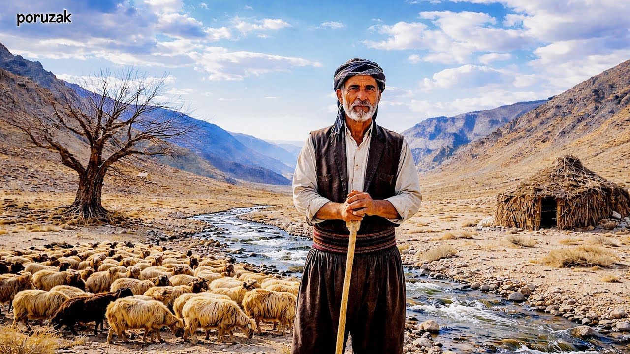 A Day With an Iranian Shepherd | Real Nomadic Life in Iran’s Harsh Mountains (2026)