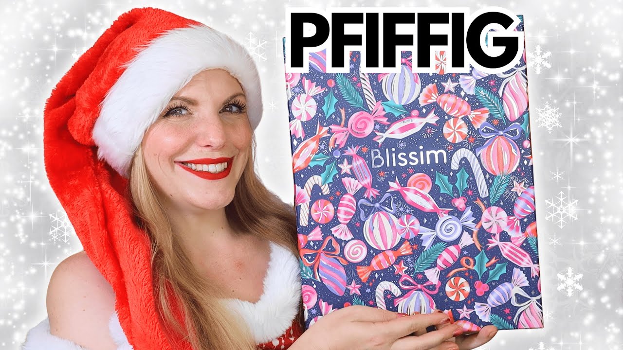 BLISSIM x Glossybox Adventskalender 2025 Inhalt Unboxing