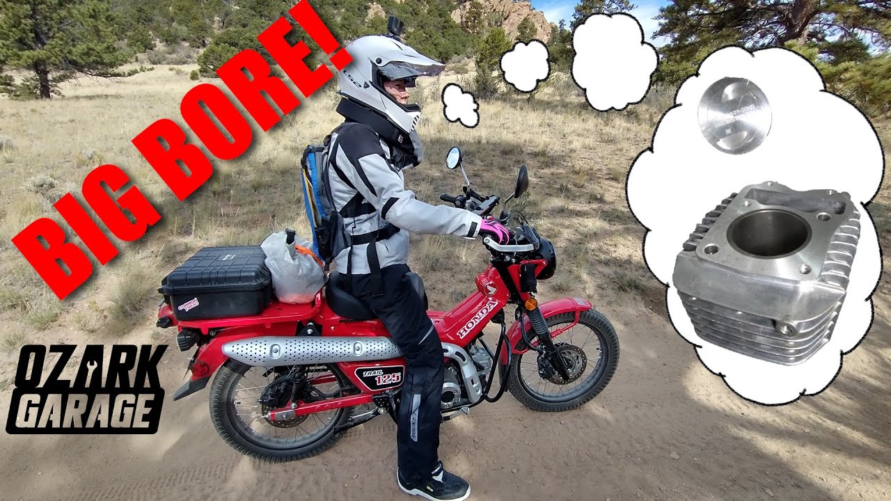 More Speed for the Honda Trail 125! - Big Bore Part 1