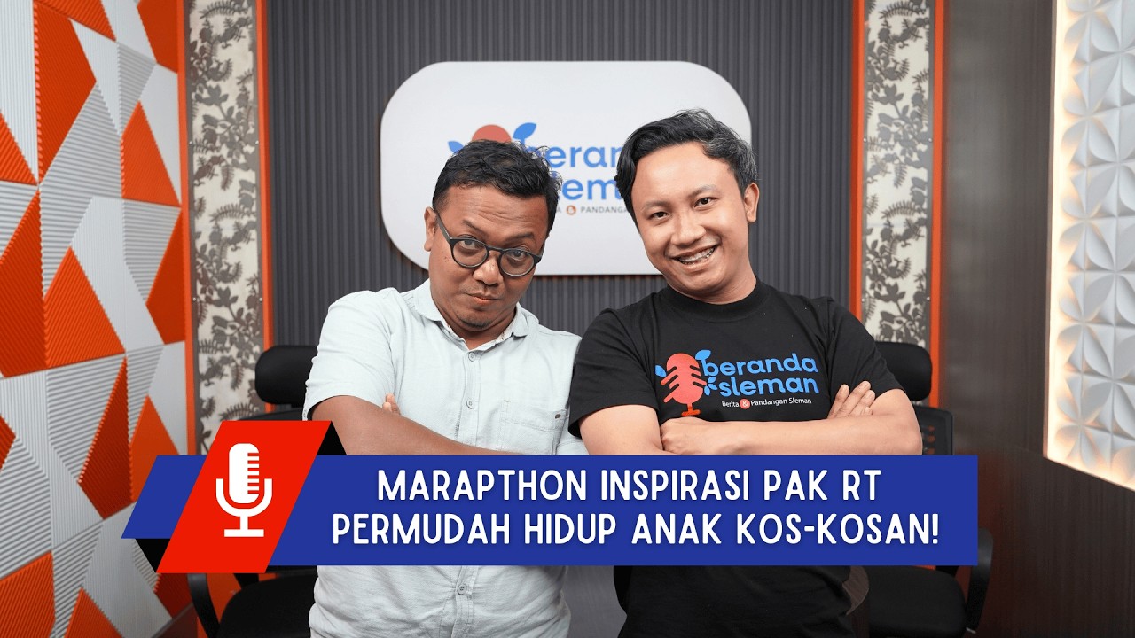 MARAPTHON Inspirasi Pak RT Permudah Hidup Anak Kos-Kosan!
