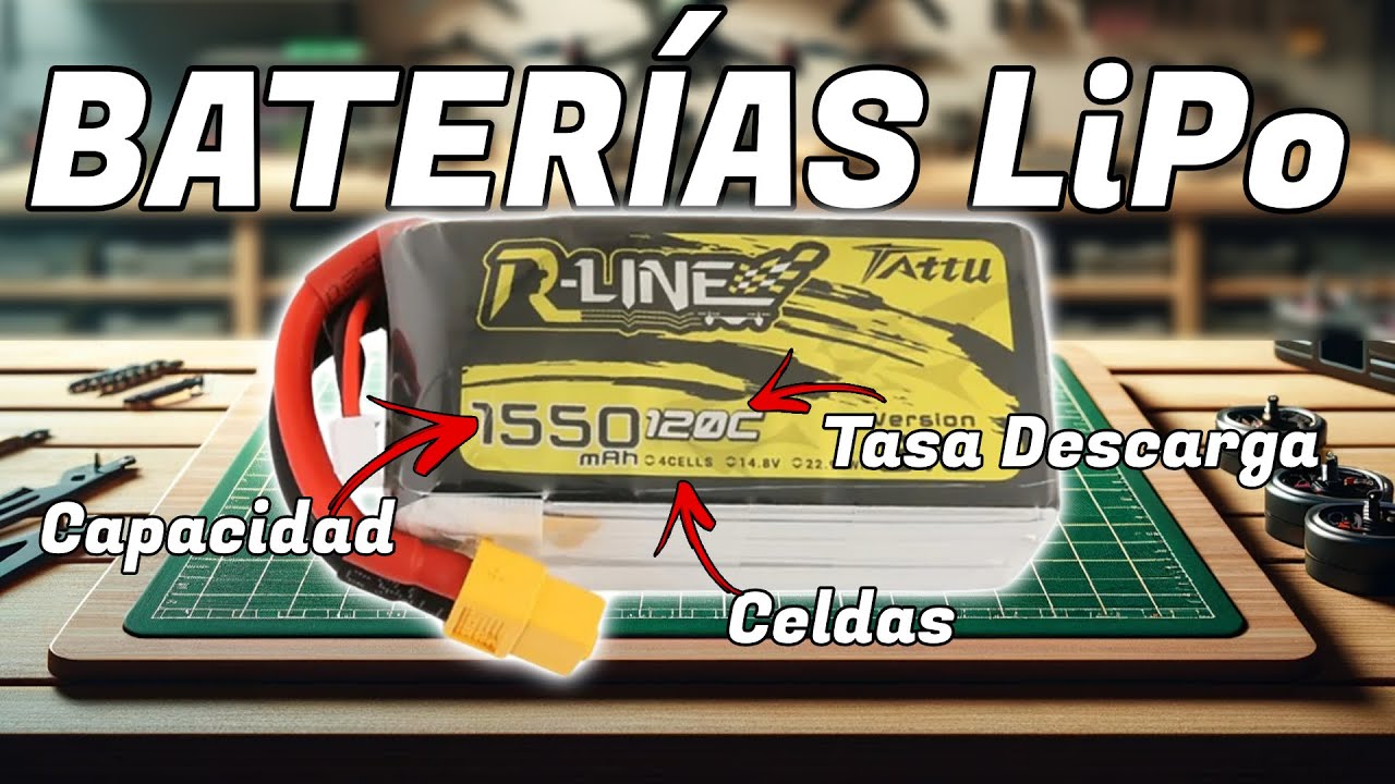 🔶BATERIAS LIPO Drones FPV🔶 Todo lo que Debes Saber