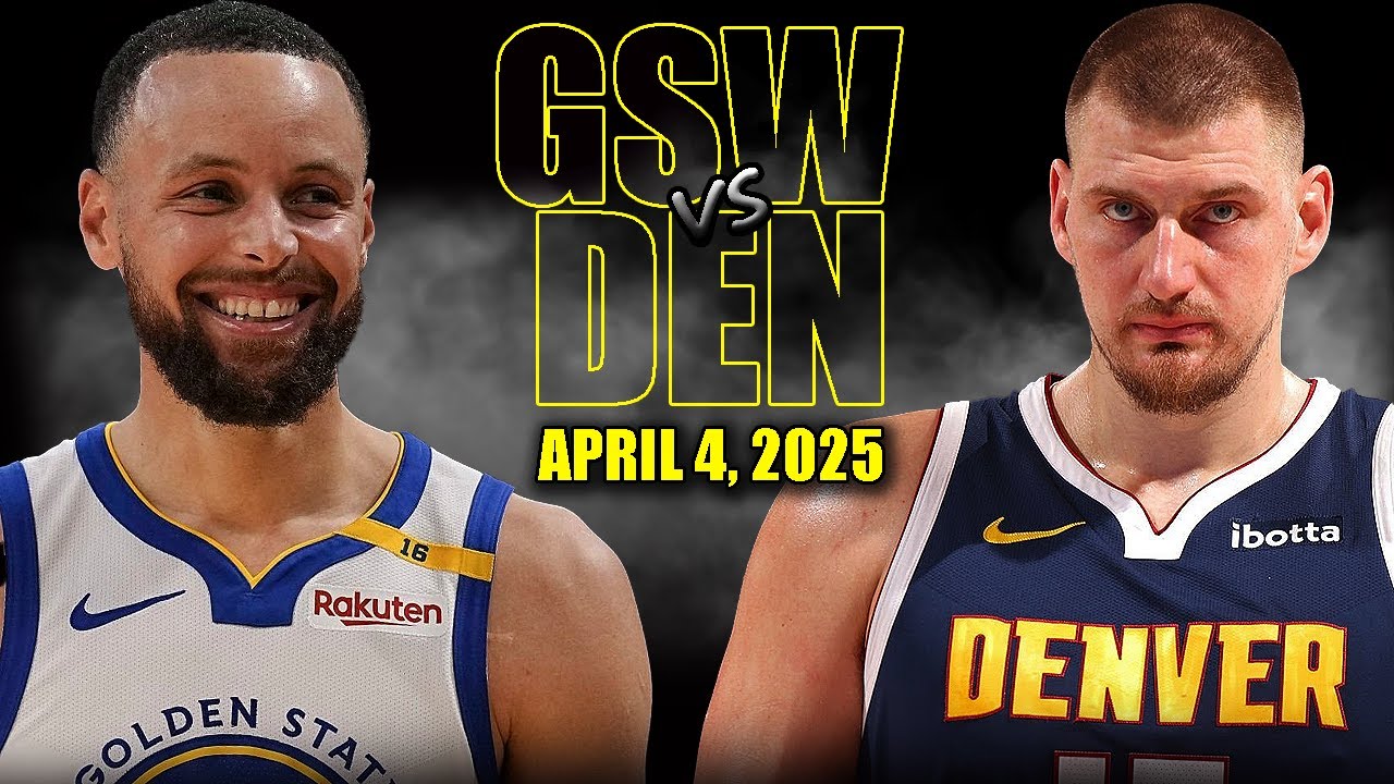 Golden State Warriors vs Denver Nuggets Full Game Highlights - April 4, 2025 | NBA Regular Season