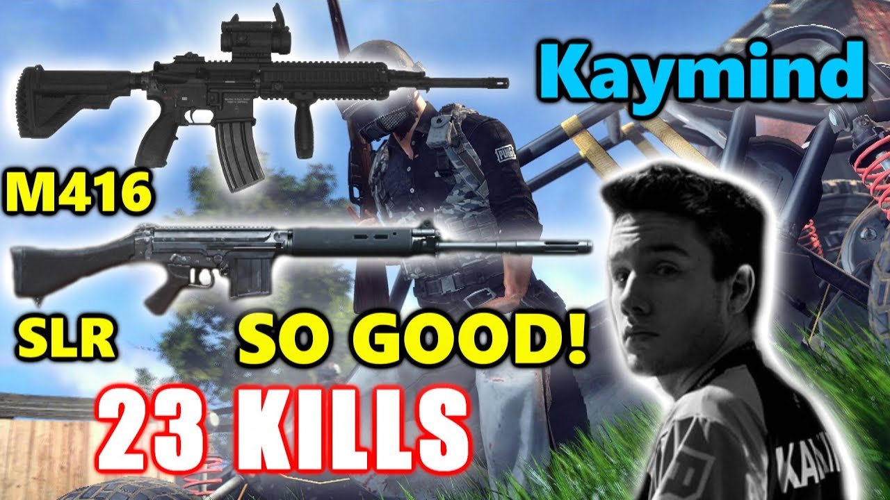 Cloud 9 Kaymind - 23 KILLS - M416+SLR - SO GOOD! SOLO - PUBG