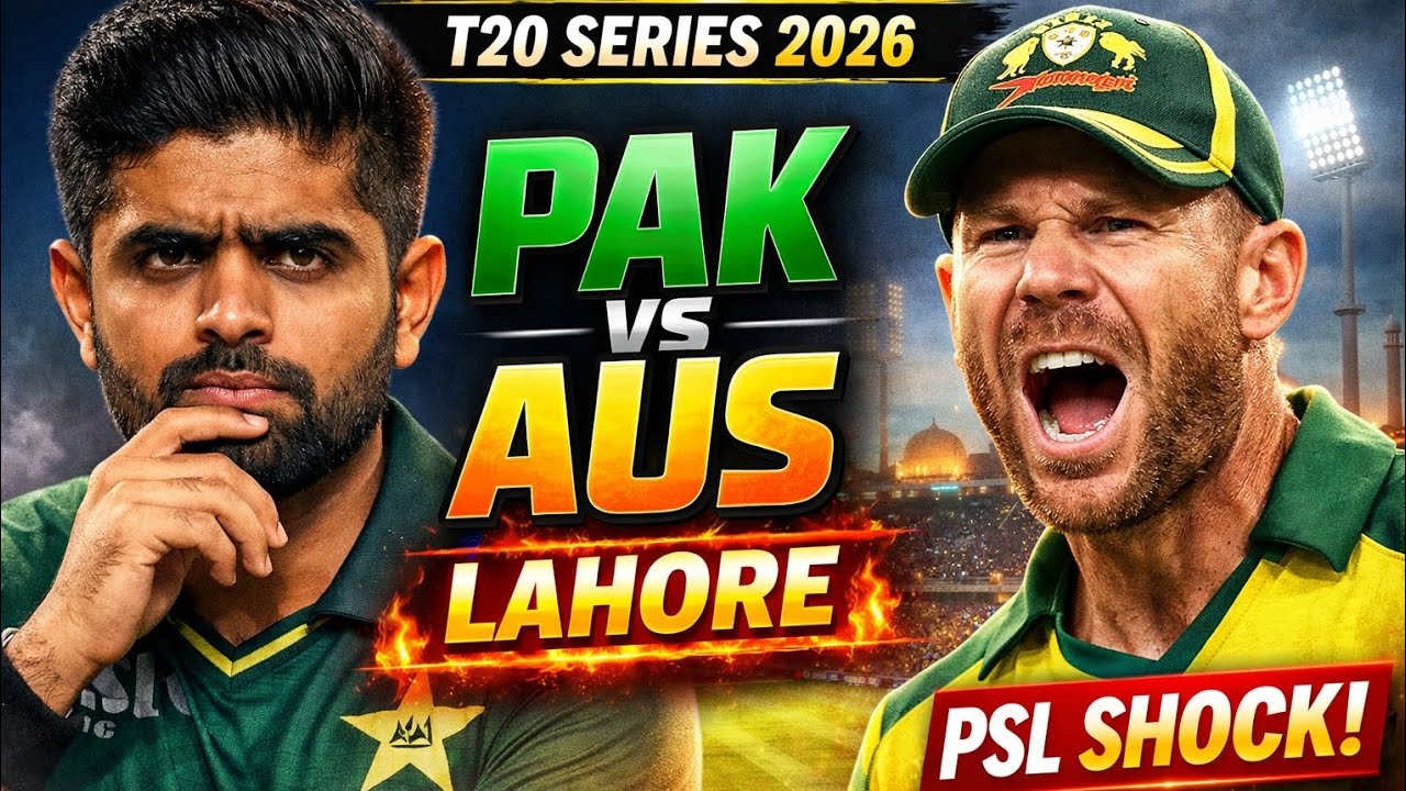 Pakistan vs Australia T20 Series 2026 | Lahore Matches, Weather Impact & Multan Sultans Update