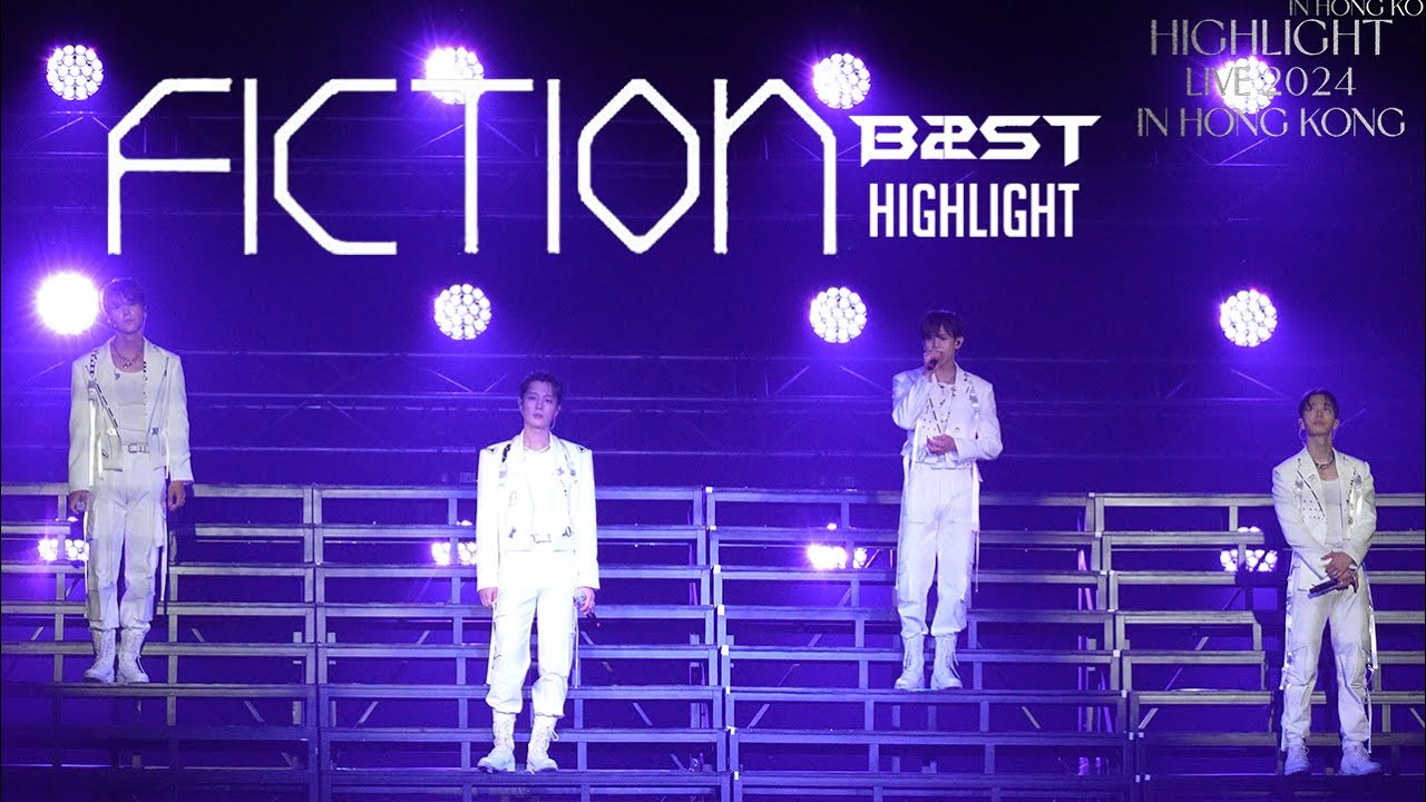 [4K] 하이라이트 HIGHLIGHT - Fiction｜HIGHLIGHT LIVE 2024 [LIGHTS GO ON, AGAIN] IN HK