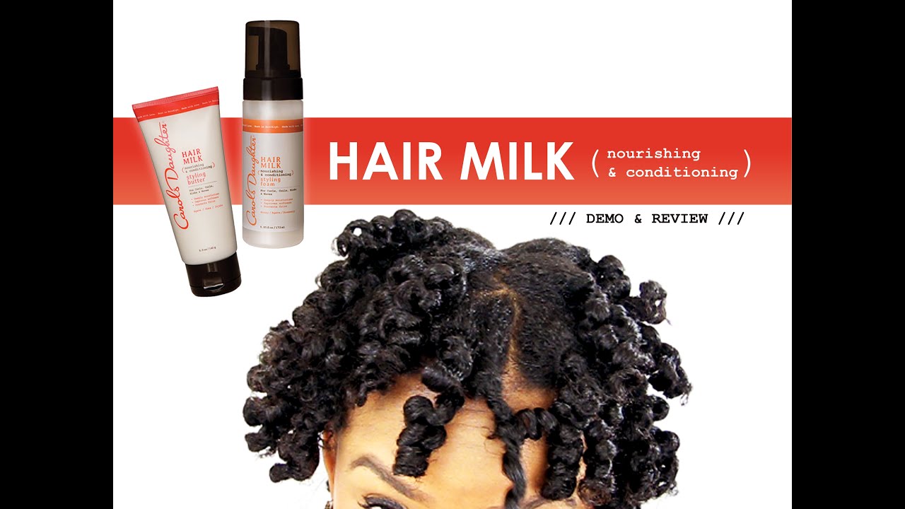 NATURAL HAIR | Style Longevity with Carol's Daughter Styling Butter & Foam (Demo/Review)