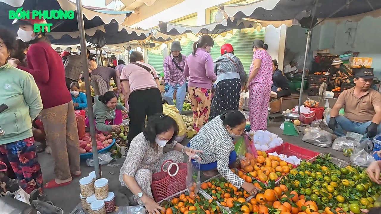 Nhộn Nhịp Chợ Quê Long Hải Tây Ninh Ngày Đưa Ông Táo Về Trời 