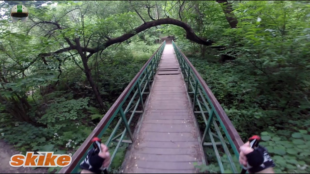 Skike V9 Fire. Forest run