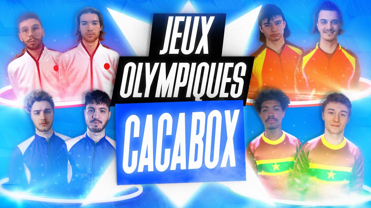 POTATOZ - J.O CACABOX ! avec Grimkujow, Hugo, Terra, Jean, Mouette, Theo