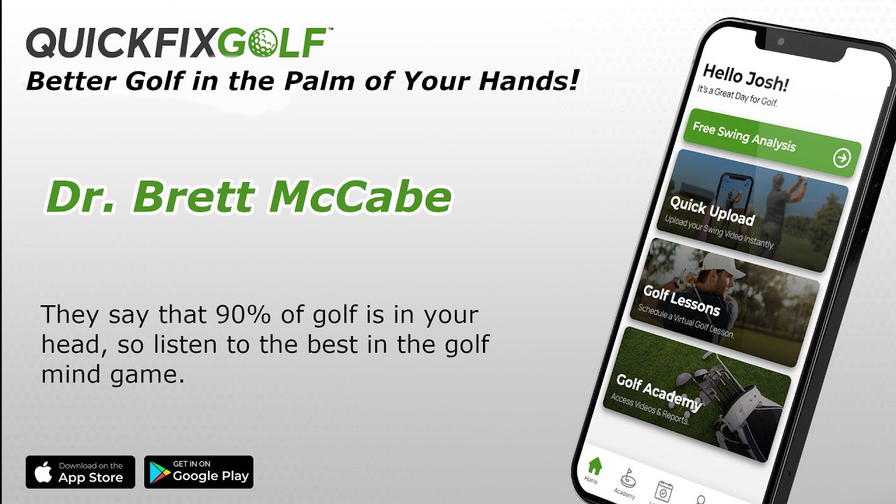 Dr. Bhrett McCabe  on How to Think Better at Golf