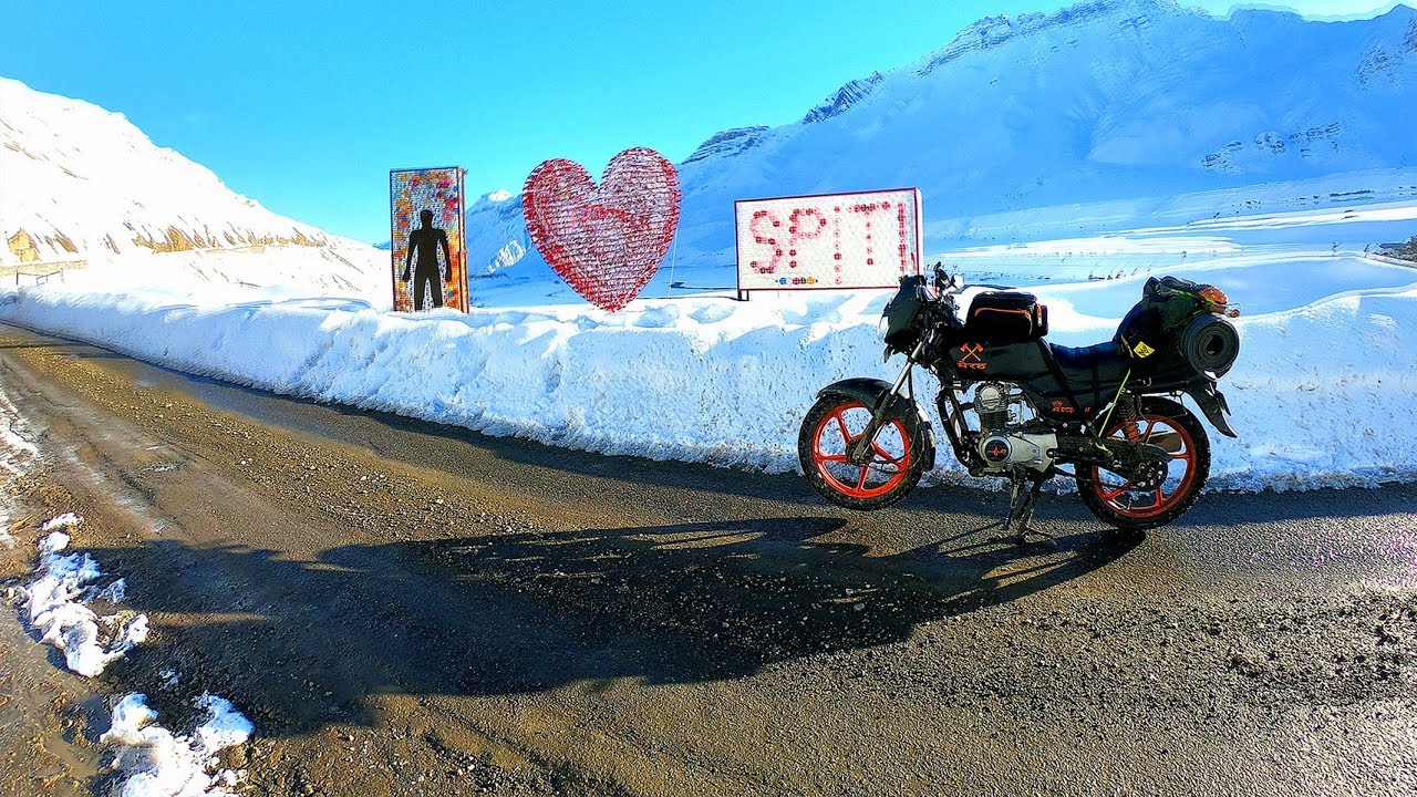 India's Iceland 😳🏍️🏔️❄️ Spiti valley @Lehexpress