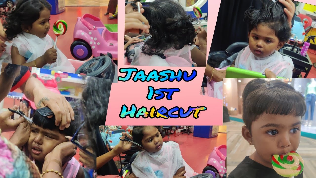 1st Haircut for Jaashu | Kids Haircut Salon | Haircut Salon for kids in Chennai |baby haircut VLOG