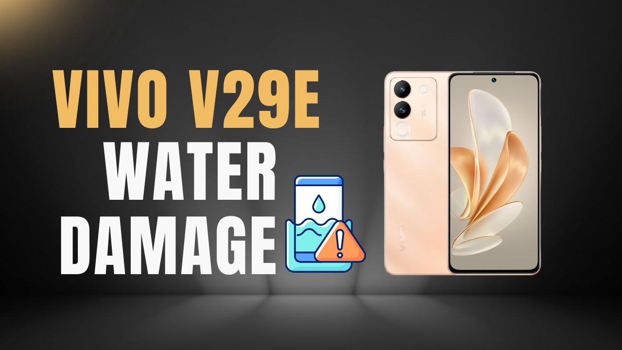 vivo v29e water damage | a step by step repair guide