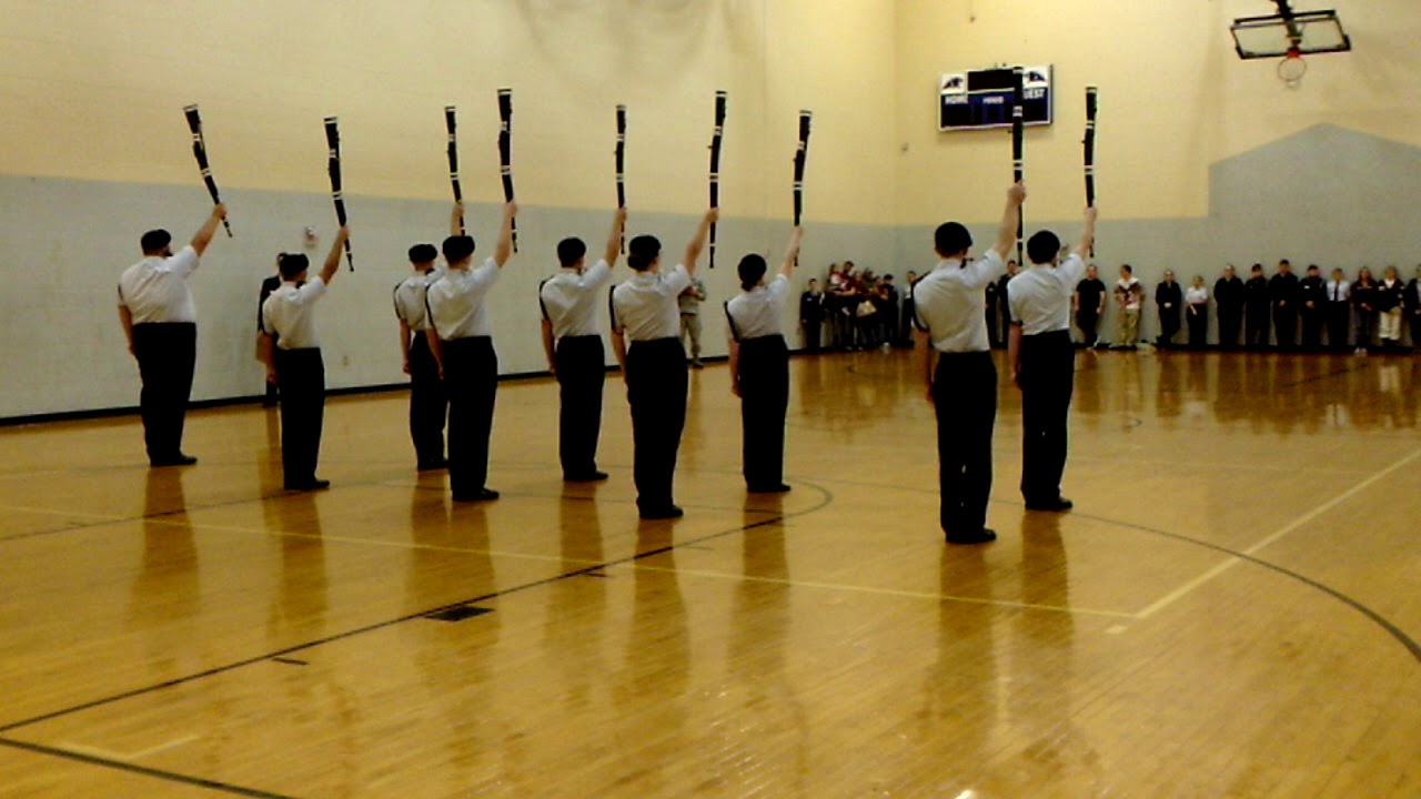 1st Place Springboro Armed Ex 2018 Drill Team