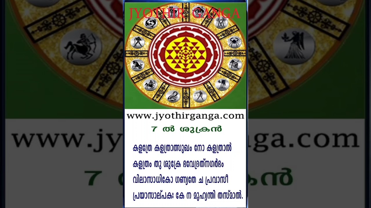 ചമൽക്കാര ചിന്താമണി ഏഴിൽ ശുക്രൻ