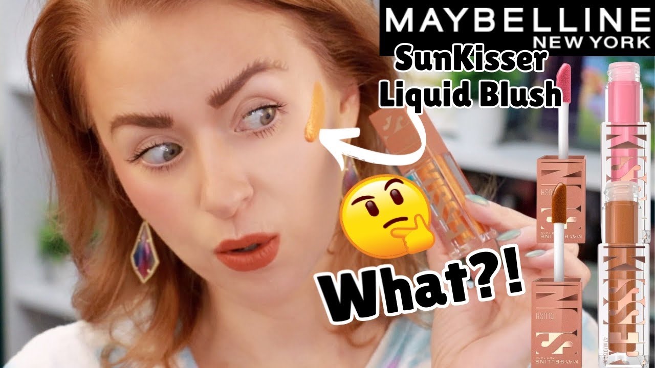 SWATCHING NEW MAYBELLINE SUNKISSER LIQUID BLUSHES | NOT WHAT I WAS EXPECTING?!