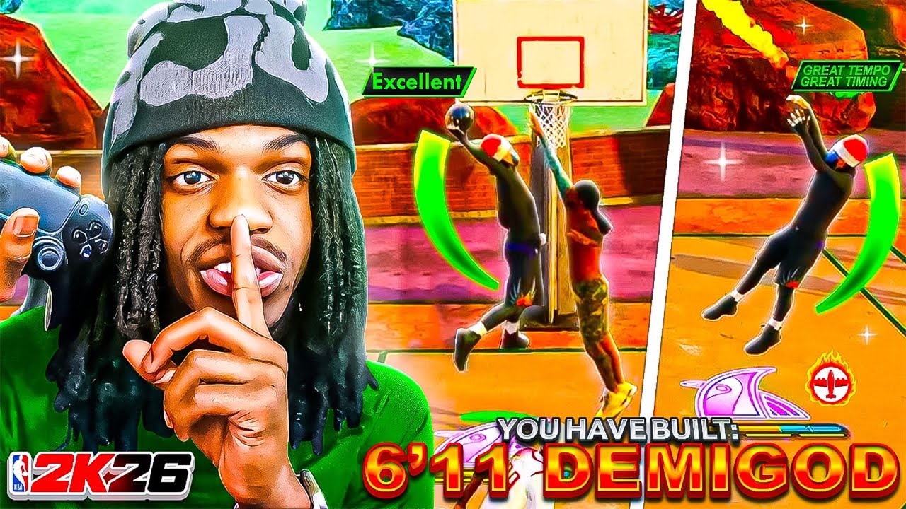 6’11 4 WAY-GOD GUARD BUILD DOES It ALL! NBA 2K26 BEST POINT GUARD BUILD 2K26