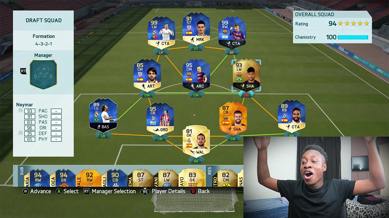 194 RATED FUT DRAFT CHALLENGES!